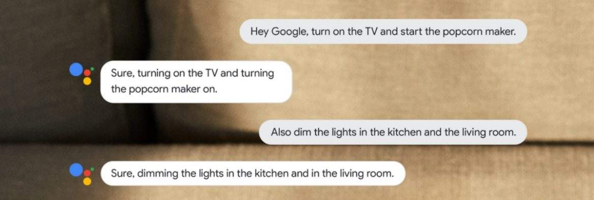 Ahora con Google Assistant: Conversación Continua