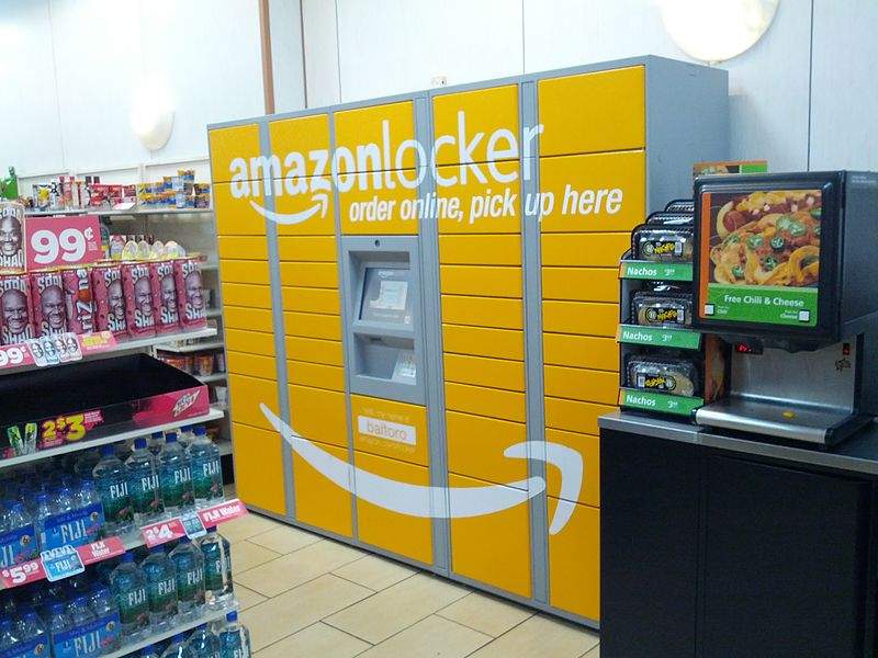 Locker de entregas Amazon